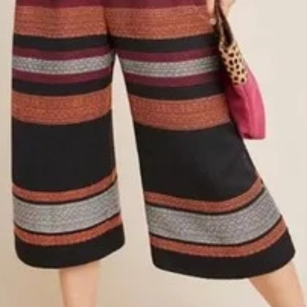 Anthropologie Corey Lynn Calter Nina Wide Leg Strapless Striped Jumpsuit. SZ 6P - Picture 5 of 5